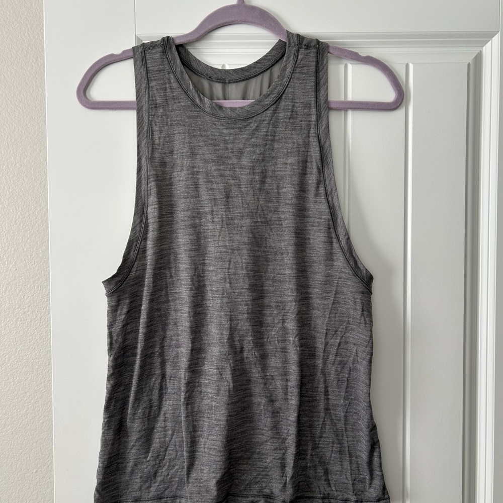 lululemon athletica Gray Tank Top
